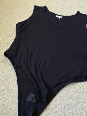 Hudson North Rayon Spandex Ballet BodySuit With Snaps